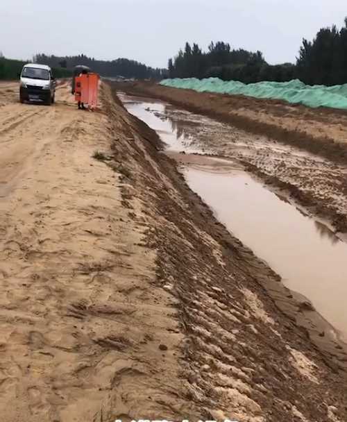 焦作孟州河道降水